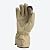 Fieldsheer Ranger Heated Work Gloves - Waterproof with Goatskin Leather Shell & Soft Fleece Liner, Reinforced Anti-Slip Palms, Light Tan - Medium