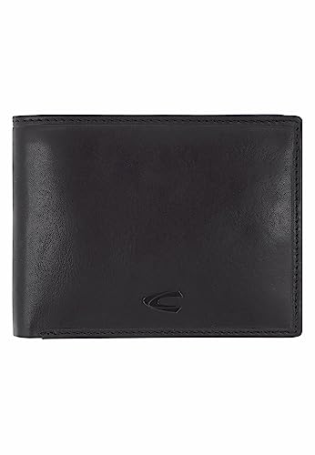 Portemonnaie RFID cuir 9,5 cm camel active Como pour homme et femme