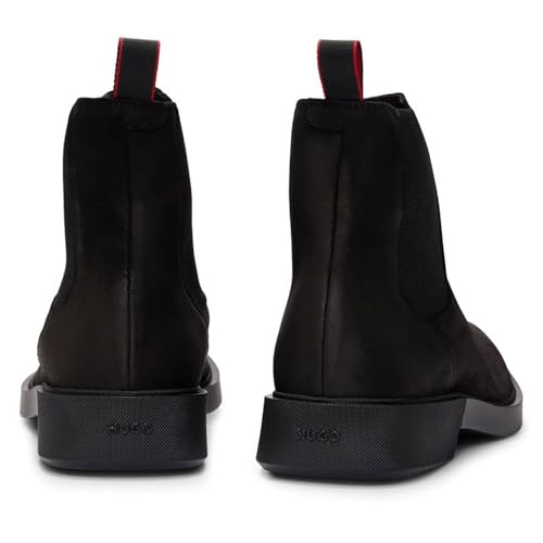 Image of HUGO Men's Iker Suede Chelsea Boots