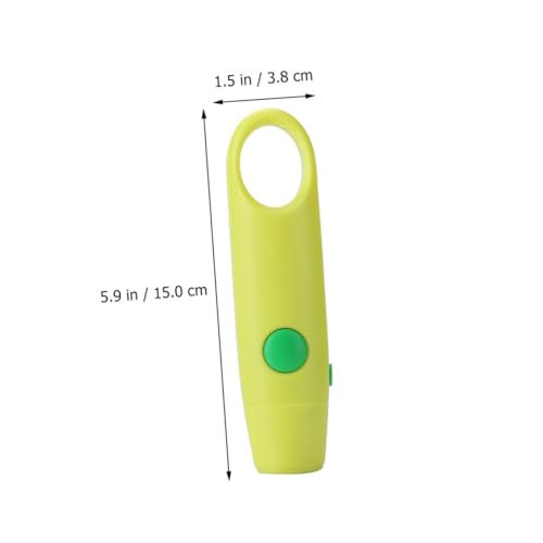 Silbato electrónico amarillo para actividades al aire libre miniatura 2