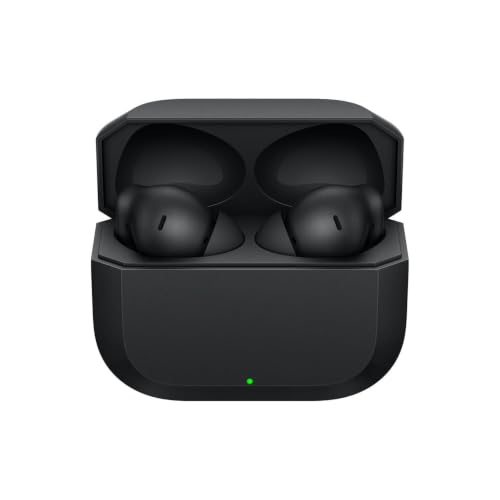 Image of Wireless Earbuds Bluetooth 5.1 TWS Earphones Full Touch Control Headphones Built-in Microphone Immersive Sound Quality Ensure Fast Stable & Connection Smart LED Headset Sports Bud (Black)