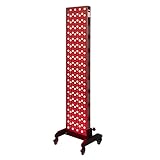 Red Light Therapy Stand, Mobile Stand for Red Near Infrared Light Therapy Board, Home & Commercial Use, Adjustable Length and Width, Easy to Install, Fits 99% of Panels (14.76 x 9.84 x 7.87 inches)