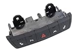GM Genuine Parts 84945234 Tiefschwarz Warnblinkschalter