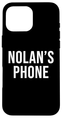Nolan's Phone �u���b�N �z���C�g ���O �m�[���� �X�}�z�P�[�X iPhone 16 Pro Max �p
