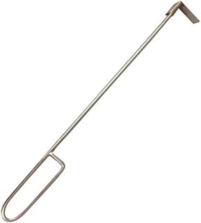 Stainless Steel Ash Removal Tool, 18 Inch Long Ash Rake, With Metal Handle, For Kamado Joe Classic Charcoal-Grill-BBQ-Accessories