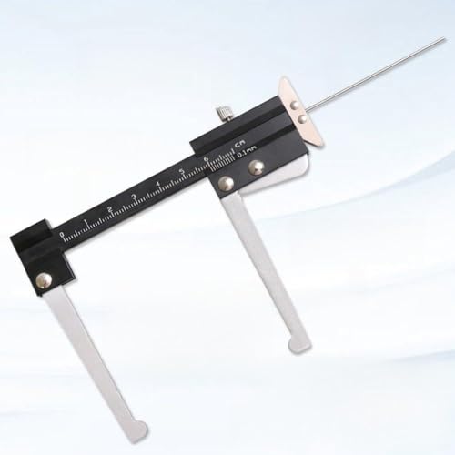 Image of BEAZOOM 0-60mm Stainless Steel Dual Measurement Caliper Brake Disc Thickness and Tire Tread Depth with Secure Locking Mechanism