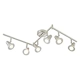 nordish living lampen ★ Modernes Design aus mattem Nickel: Das Erscheinungsbild besteht aus mattem Nickel und verchromtem Ring. Das moderne Design und das einfache Design verbessern den Wohnraum erheblich und sind für jeden geeignet Wohngebiet.