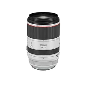 Canon RF70-200mm F2.8 L is USM Lens, Mirrorless Telephoto Zoom Lens, Compatible with EOS R Series APS-C and Full-Frame Cameras, Image Stabilization, Landscape and Sports Photography, White