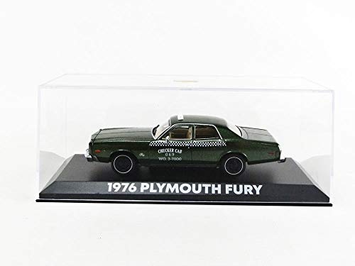 Greenlight 1: 43 Beverly Hills Cop (1984) - 1976 Plymouth Fury Checker Cab 069 Wo. 3-7000 (86566) #TOP4