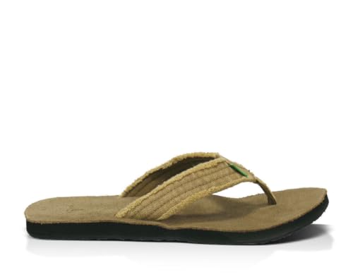 Image of Sanuk Fraid Not Mens Flip Flops - Lightweight Beach Sandals