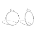 Small Sterling Silver Huggie Hoop Earrings for Women, Tiny Thin Hypoallergenic Hoop Earrings