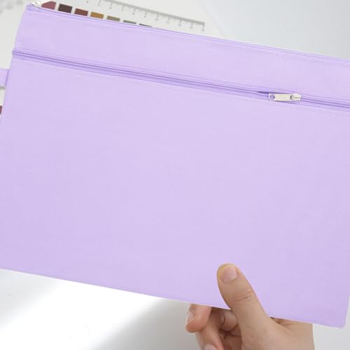 3 Bolsas Cierre A4 Impermeables de Gran Capacidad para Proteger Documentos 7