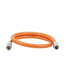 CFH Gasschlauch 80 cm 1/4" VS 453 - Ersatz- und Verlängerungsschlauch für Propan/Butan, Ideal geeignet für Gasgrillgeräte und Campingkocher, DVGW zertifiziert