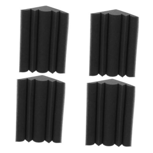 Toyvian 8pcs Paneles Absorbentes de Sonido Aislante de Baja Frecuencia para Teatros en Casa y Estudios Tratamiento Acústico Material de Alta Densidad miniatura 1