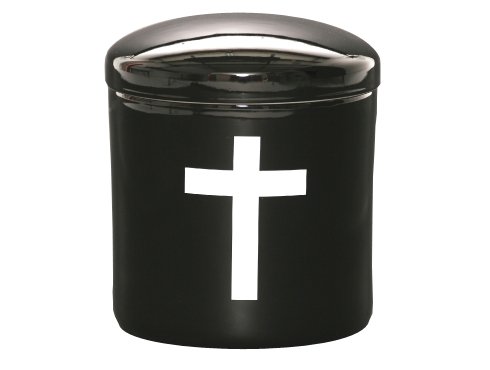 黒 キリスト / 4寸 / キリスト教 骨壷 骨壺/直葬 家族葬 分骨 手元供養 納骨 ペット 用 可/冠婚葬祭研究所