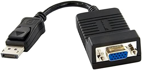 StarTech.com DisplayPort to VGA Adapter - Active DP to VGA Converter - 1080p Video - Durable - DP/DP++ Source to VGA Monitor Cable Adapter Dongle - DP 1.2 to VGA - Latching DP Connector (DP2VGA)