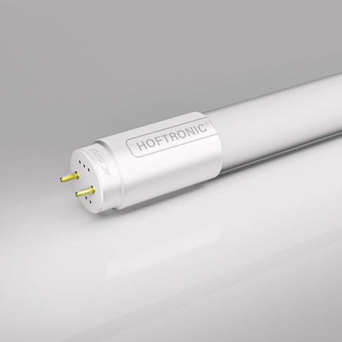HOFTRONIC - Tubo LED 150 cm - 24 Watt 2640 lumen (110 lm/W) - T8 G13 - Tubo LED senza sfarfallio - Bianco caldo 3000 K Neon - Starter incluso.