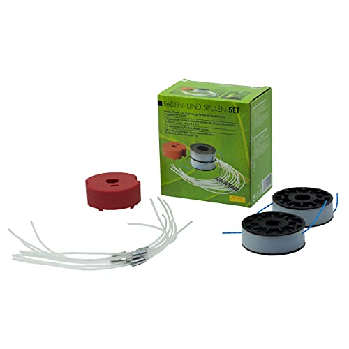 Hilos y bobinas Juego Flora Best frt-401 500/8 cortabordes Flora Best Lidl 2 x Bobina + 10 x hilos + 1 x Soporte