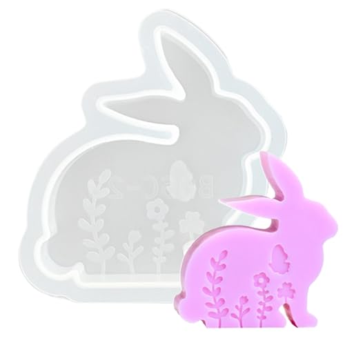 Hacer un molde de silicona de vela creativa molde de fabricación de fabricación de jabón decorativo jabón decorativo Haga que los animales hagan que el conejo haga que los niños modelen el molde de co