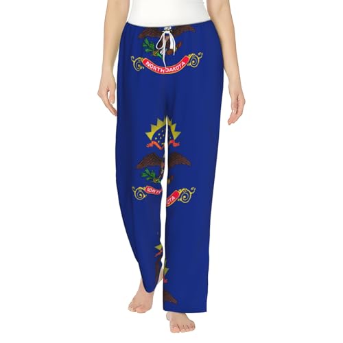 Pantalon de pyjama Dakota du Nord femme grande taille stretch