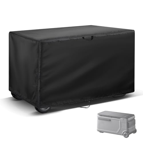 Image of Electric Cooler Cover for Anker SOLIX EverFrost, 500D Car Refrigerator Cover Waterproof 38x20x20 inch-for EverFrost 2 58L