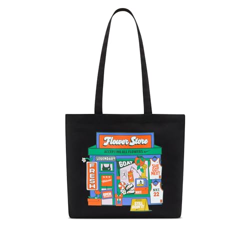 Nike Heritage Tote Flower Shop, Black/Stadium Green/White