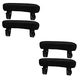 DOITOOL 4pcs Armrest Pads for Office Chairs Comfortable Memory Elbow Cushions Arm Rest Covers for Gaming Chairs and Wheelchairs Supportive and Design