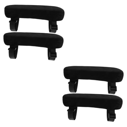 DOITOOL 4pcs Armrest Pads for Office Chairs Comfortable Memory Elbow Cushions Arm Rest Covers for Gaming Chairs and Wheelchairs Supportive and Design