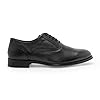 Red Tape Genuine Leather Formal Dress Shoes for Men | Soft Cushioned Insole, Slip-Resistance, Dynamic Feet Support, Arch Support & Shock Absorption - RTE5521-9 Black #1