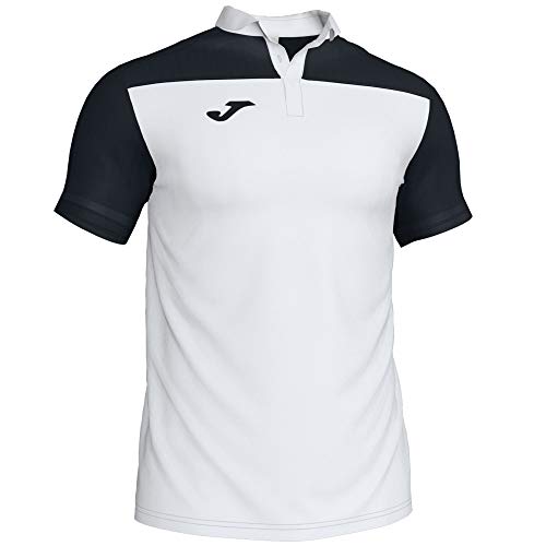 Joma Combi, Maglietta Polo Uomo, Bianco / nero, M (101371.201)