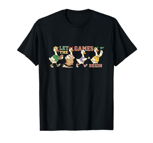 Let a Game Begin Goose Field Day Sports Competition Silly T-Shirt