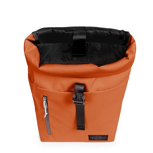 Image of EASTPAK Up Roll - 23L Roll-Top Backpack with 16 inch Laptop Sleeve, Security Pocket, Bottle Holder & Water-Resistant Finish, Tarp Rust