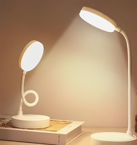 Luminaria LED Recarregável Articulada Bivolt 3 Níveis de Luminosidade 20 Leds Descanso Ocular para E