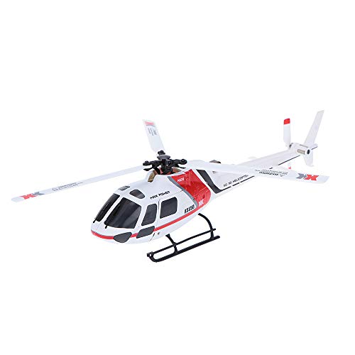 AKDSteel Remote Control Plane XK K123 6CH Brushless AS350 Scale 3D6G System RC Helicopter RTF Upgrade WLtoys V931 No Remote Control Version