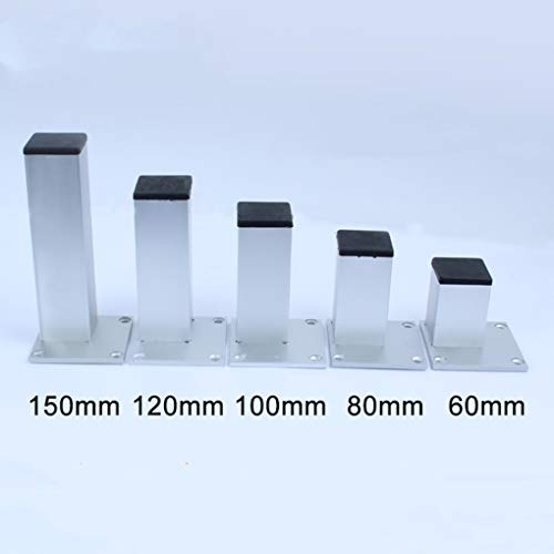 Patas de sofá de aluminio para solucionar problemas de limpieza y elevar muebles bajos 4
