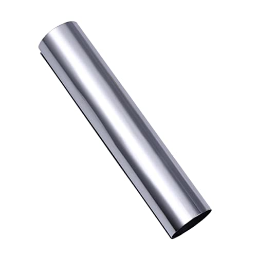 HOLIDYOYO 6 Pack Stainless Steel Croissant Solenoid Molds Reusable Baking Tubular Shaped Pastry Forms for Desserts