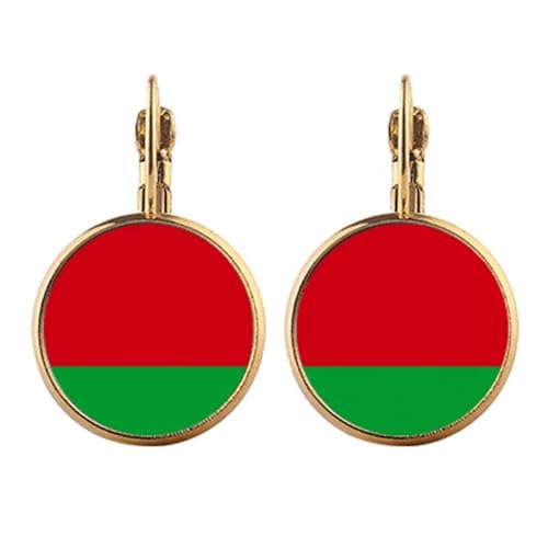 Boucles d'oreilles clip Biélorussie or sans perçage sans douleur
