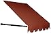 Awntech 4-Feet Santa Fe Twisted Rope Arm Window/Entry Awning, 44-Inch Height by 36-Inch Diameter, Terra Cotta