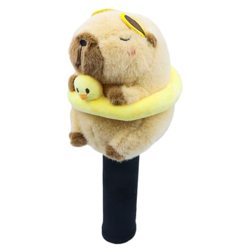 Housse de club de golf capybara en peluche pour driver de golf adulte