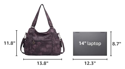 Image of Angel Barcelo Purses for Women Soft PU Leather Shoulder Bag Crossbody Purse and Handbags