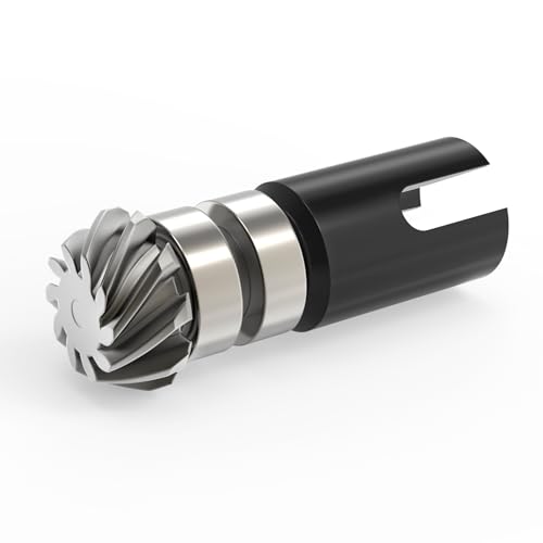 Hosim 1:8 1:10 Scale RC Car Differential Gear Helical Main Drive Gear Upgrade Accessories Chrome Steel, F28-CS02 Accessory Spare Parts for Hosim X07 X07W X08 X15W X17 X25 X27
