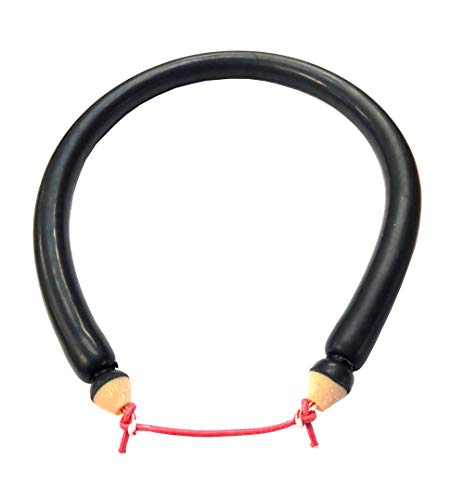 SPEARFISHING WORLD Custom Speargun Bands 14mm (9/16in) with Pre - Tied Spectra Wishbones Made of Prime Line Rubber for Spearfishing (28' for 110cm Spearguns)