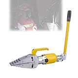 Portable Hydraulic Flange Separator,Manual Splitter, Alloy Steel Pliers 10T, Top Clearance 6mm, Max Separation 81mm, Expansion Tool, Heavy Duty, Easy to Use for Line Repair