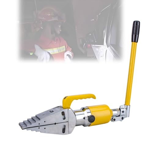 Portable Hydraulic Flange Separator,Manual Splitter, Alloy Steel Pliers 10T, Top Clearance 6mm, Max Separation 81mm, Expansion Tool, Heavy Duty, Easy to Use for Line Repair