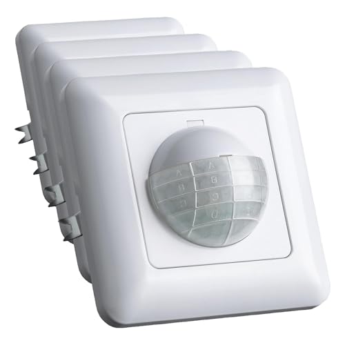 Capteur infrarouge programmable SEBSON grand angle 190° intérieur - 4