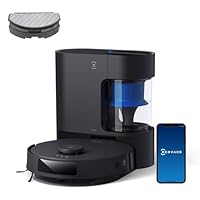 ECOVACS N20 PRO Plus Robot Lavapavimenti e Aspirapolvere, 8000 Pa, Pulizia Senza Sforzo per 45...