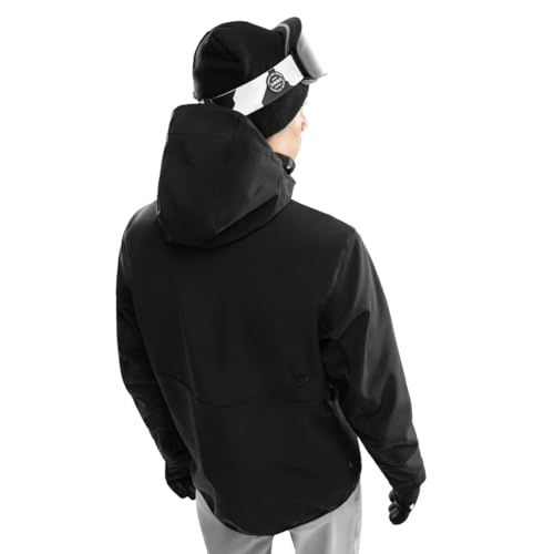 Miniatura 3 de Siroko - Chaqueta Softshell De Nieve W2 Kalima - L - Negro