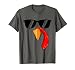 Cute Turkey Face Boy Thanksgiving Costume Turkey Sunglasss T-Shirt