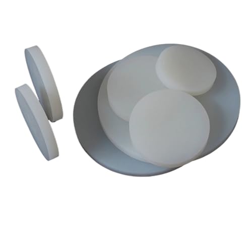 5PCS Milky Translucent Silicone Rubber Gasket Seals - Heat & Oil Resistant, 30-150mm Diameter, 1-10mm Thickness(150mm 2mm)