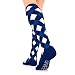 Go2 Compression Socks for Men Women Nurses Runners| Medium Compression Stockings (BlueArgyle, Large one)
